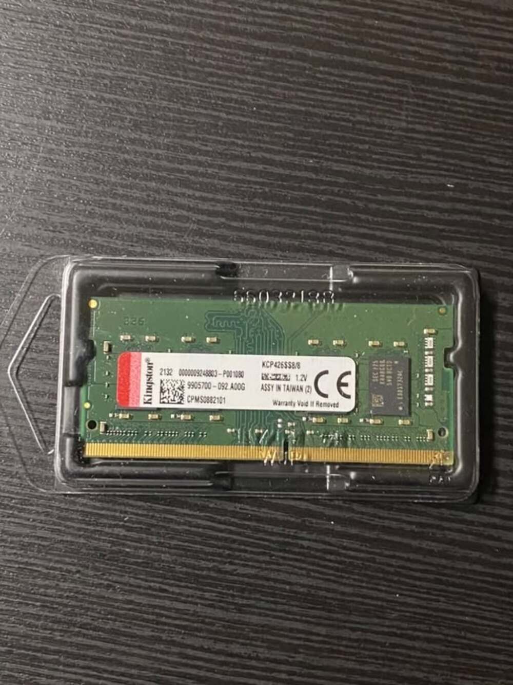 Kingston Client Premier 8GB DDR4 2666 SO-DIMM Laptop RAM (KCP426SS8/8)